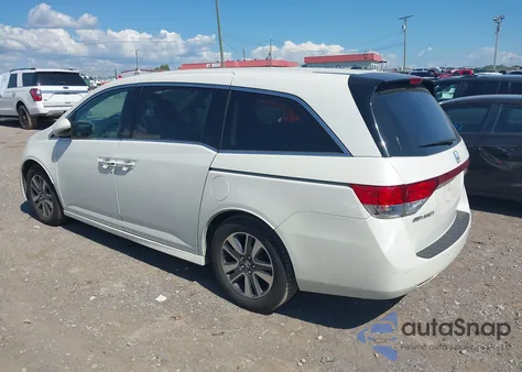 2015 Honda Odyssey Touring/Touring Elite из США, поврежденный, VIN 5FNRL5H94FB074658
